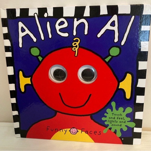 Alien Al Funny Faces Board Book Roger Priddy 2006 Touch & Feel, Lights, Sound - Picture 1 of 11